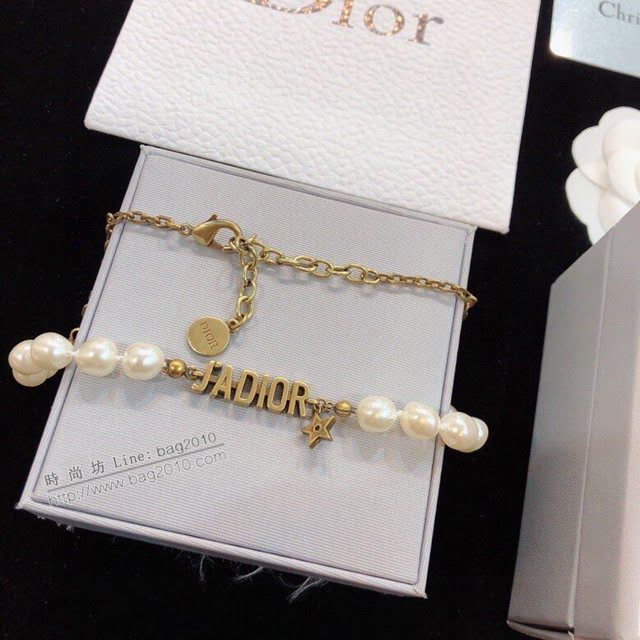 Dior飾品 迪奧經典熱銷款珍珠項鏈 Dior女士項鏈  zgd1323